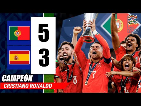 ¡CAMPEÓN! PORTUGAL vs ESPAÑA 2-2 (5-3) | FINAL de la  NATIONS LEAGUE