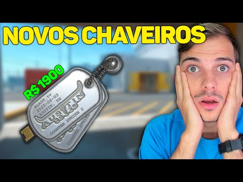 REVELADO OS VALORES DOS NOVOS CHAVEIROS DO MAJOR AUSTIN 2025!
