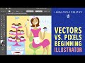 Illustrator vs Photoshop: Understanding Vector Graphics