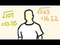 Calculating Square Roots and Perfect Squares