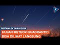 Quadrantid Meteor Shower Observations
