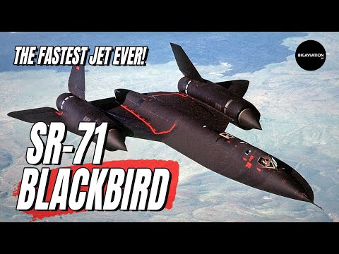 10 Amazing Facts About the SR-71 Blackbird – The Fastest Jet Ever!