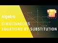 Substitution Method in Simultaneous Equations
