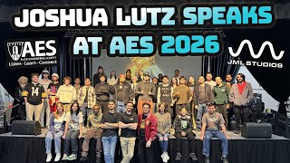 Joshua Lutz speaking event for AES 2026 at the Conservatory Of Recording Arts and Sciences panel
