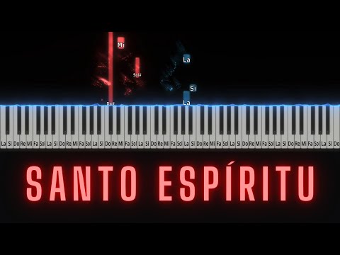 🎹 SYNTHESIA PIANO TUTORIAL  | SANTO ESPÍRITU | Averly Morillo | Samy Galí