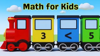 🚂 Fun with Numbers: Learn Comparing and Ordering Numbers with a Train! 🚂 | Less Than | Ascending