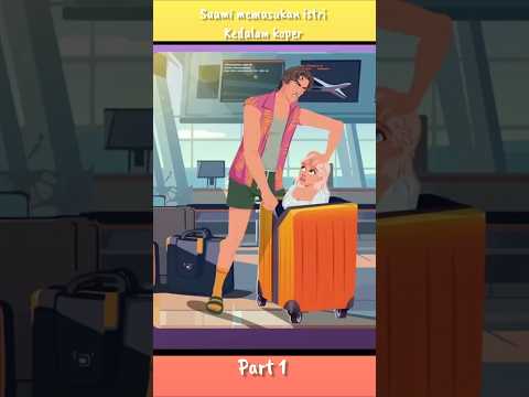 Suami memasukan istri kedalam koper #shorts #shortsviral #short #viralvideo