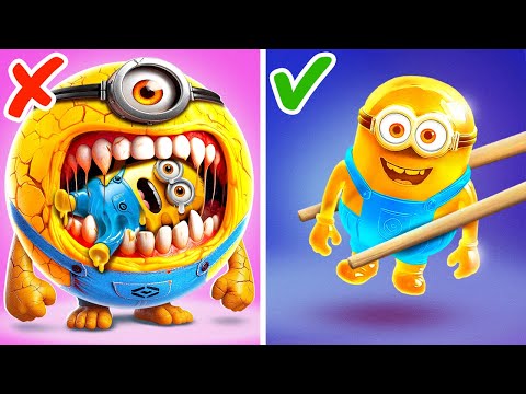 Don't Eat Minions! 😮 *Giant Paper Game Of Clue With Despicable Me 4*