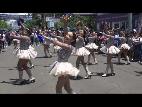 Lindas Cachiporristas desfile 15 de septiembre El Salvador