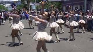 Lindas Cachiporristas desfile 15 de septiembre El Salvador