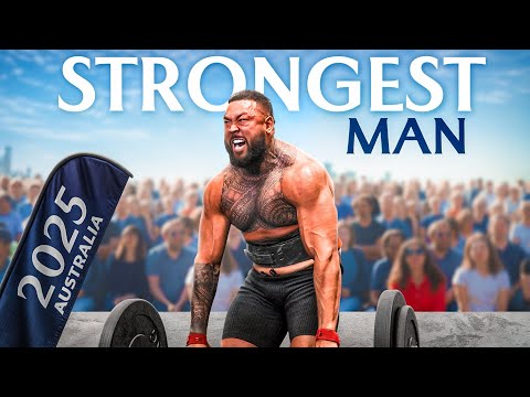 I AM THE 3RD STRONGEST MAN IN AUSTRALIA!