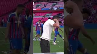 Jean-Philippe Mateta gave Joel Ward his winners medal 😂❤️