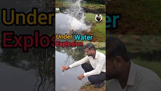 Under Water Explosion Experiment, New Science Experiment #shorts #science #trending #experiment
