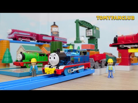 Thomas the Tank Engine Plarail harold & Cranky Big Town | TOMY FANCLUB