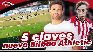 5 CLAVES DEL NUEVO BILBAO ATHLETIC DE BITTOR LLOPIS