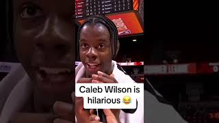 Caleb Wilson is coming in the nba #nba #nbamemes #nbahighlights #calebwilson