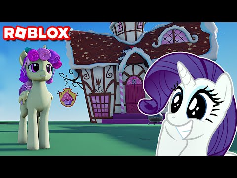 CRIAMOS UMA NOVA PÔNEI no ROBLOX (Build a Pony) #LuliRarity
