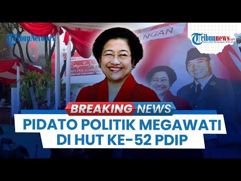 🔴BREAKING NEWS [PORTRAIT]: HUT ke-52 PDIP, Megawati Bakal Pidato Politik di Lenteng Agung Jaksel