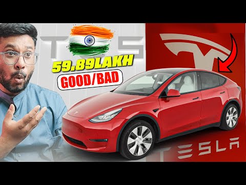 Is TESLA MODEL Y Worth 59.89 LAKH in India? Launched In INDIA ! GOOD OR BAD?? ! Electric Car