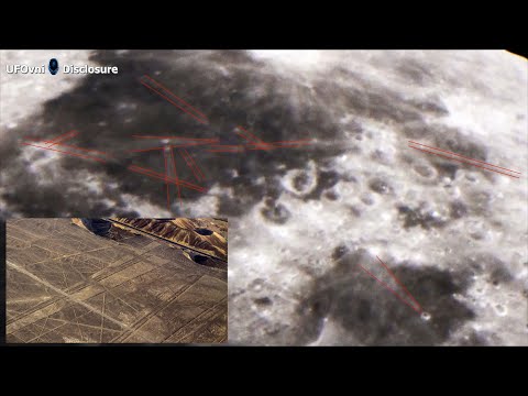 Mystérieuses lignes de Nazca sur la Lune, télescope (4K)