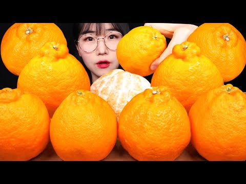 과즙가득 상큼한 한라봉 먹방🍊 Hallabong Fruit Mukbang Asmr