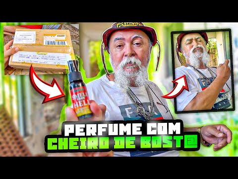 LUIZ DO SOM GANHOU UM PERFUME IMPORTADO DE BOSTA NO RECEBIDO | RECEBIDOS DO LUIZ DO SOM