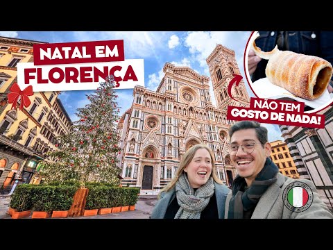 Conferindo o natal em Florença na Itália