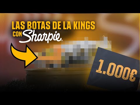 SHARPIE CHALLENGE: DISEÑA LAS BOTAS DE LA KINGS Y GANA 1000€