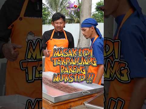 Bang Mursyid masak lidi terpanjang ❗❗ #shortsvideo #mursyid