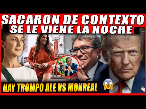 CALLADON EN PUBLICO A RICARDO MONREAL ¡TRUMP HACE QUE NO SABE NADA! SALINAS PLIEGO FESTEJA ARANCELES