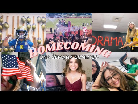 🇺🇸 UNA SEMANA CONMIGO en HOMECOMING ✨ | Elaia