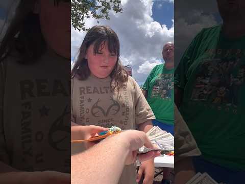 Blessing Father and Daughter Small Business Selling KeyChains