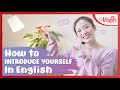 Introduction to Self-Introduction in English
