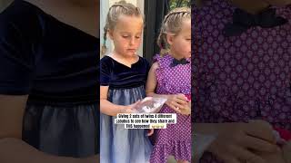Big sister is so kind 🥹❤️