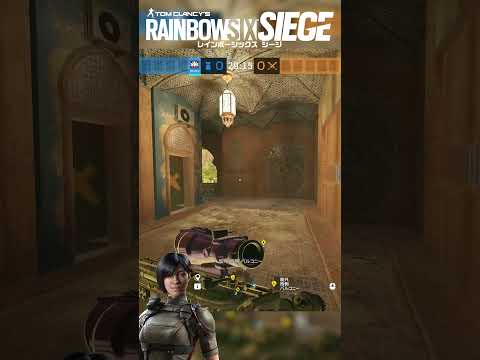 #506 置くだけで最強!!チャンピオン帯が使う防弾カメラポジPrat2 #r6s #r6siege #レインボーシックスシージ#fps #シージ  #シージ小技 #r6 #shorts