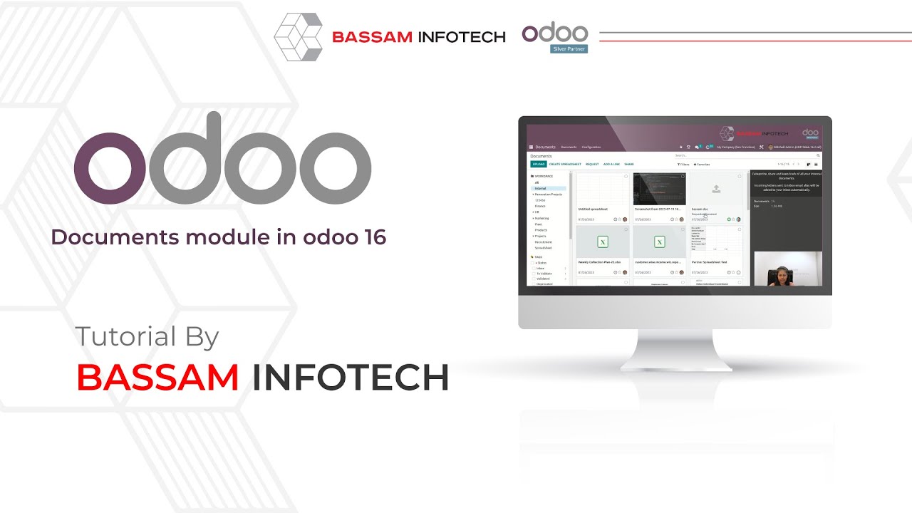 Exploring the Documents Module in Odoo 16  | Odoo Tutorial |Expert Tips | Odoo 16 Modules | 10.08.2023

Uncover the secrets of streamlined document management with our comprehensive tutorial on the Odoo 16 Documents Module.