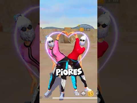 OS PIORES SEGREDOS COM A MINHA IRMÃ GÊMEA #freefire #freefiramemes #garenafreefire