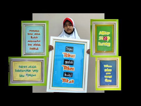 Video Lomba Membuat Tulisan Motivasi/Inspiratif