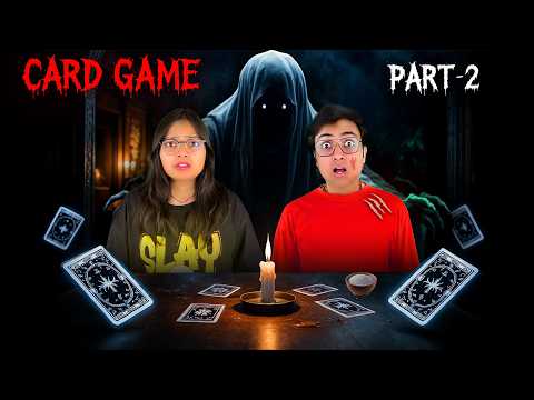 We did THE CARD GAME RITUAL at 3:33am Gone wrong (part-2)❌😱💀| @Thetargetsiblings @Anusharma0012