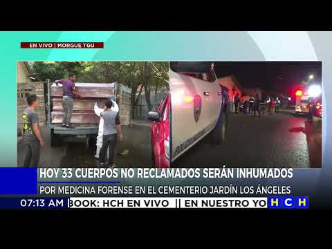 Hoy 33 cuerpos no reclamados serán inhumados por MF en el cementerio "Jardín Los Ángeles"