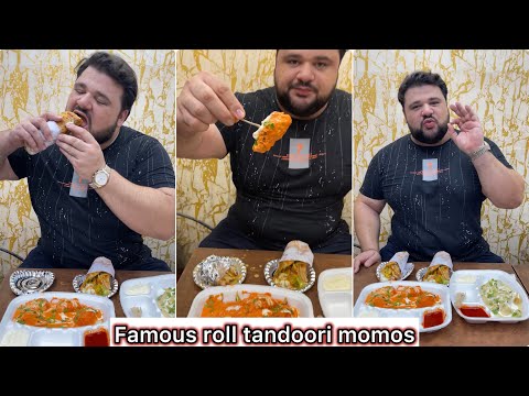 Delhi Famous roll tandoori momos afghani momos