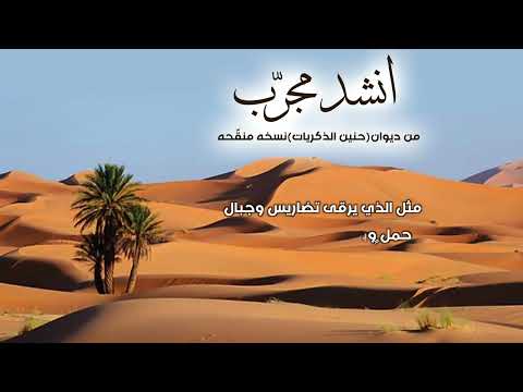 انشد مجرب | من ديوان حنين الذكريات | محمد الدبيس الرشيدي