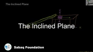 The Inclined Plane