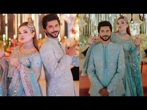 Rabeeca Khan and Hussain Tareen official mehndi wedding video #rabeecakhan #hussaintareen