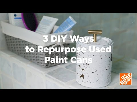 3 Ways to Repurpose a Paint Can 
