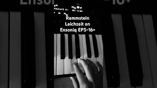Rammstein Laichzeit on Ensoniq EPS-16 Plus