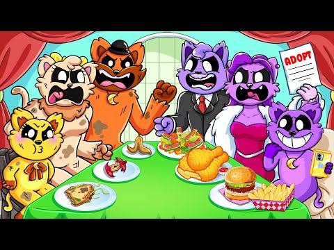 CATNAP: HOMELESS Family VS. BILLIONAIRE Family?! Poppy Playtime Animation