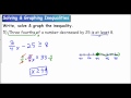 Translating Verbal Expressions to Inequalities