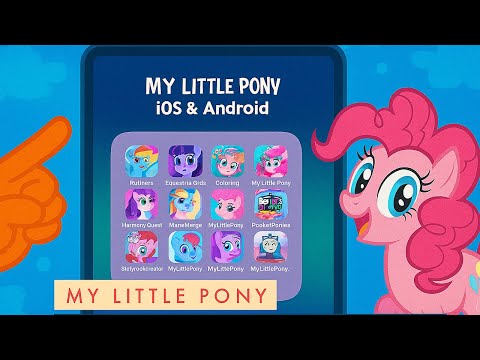 My Little Pony Rainbow Runners:Equestria Girls:Color by Magic:MLP World:Harmony Quest:Mane Merge