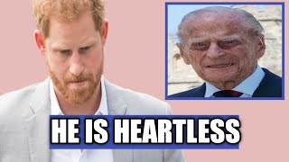 Fans Criticize Prince Harry For Not Attending His Grandfather Prince Philip's Memorial Service.